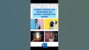 PONER TODAS LAS IMÁGENES DEL MISMO TAMAÑO EN WORD #word #wordtips #excel #imagen #shorts