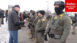 NOW: Tensions Rise In Minneapolis As Anti-ICE Protesters Face Off Against Law Enforcement