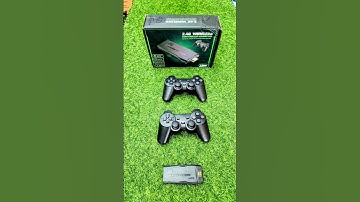 2.4G wireless controller gamepad  with 2 wireless gamepad | video game |  10000 games #gamestick 🎮