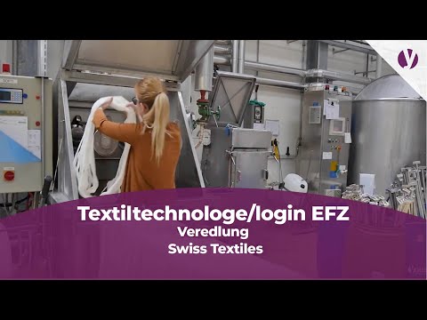 Lehrstelle als Textiltechnologe/login EFZ Fachrichtung Veredlung - Swiss Textiles