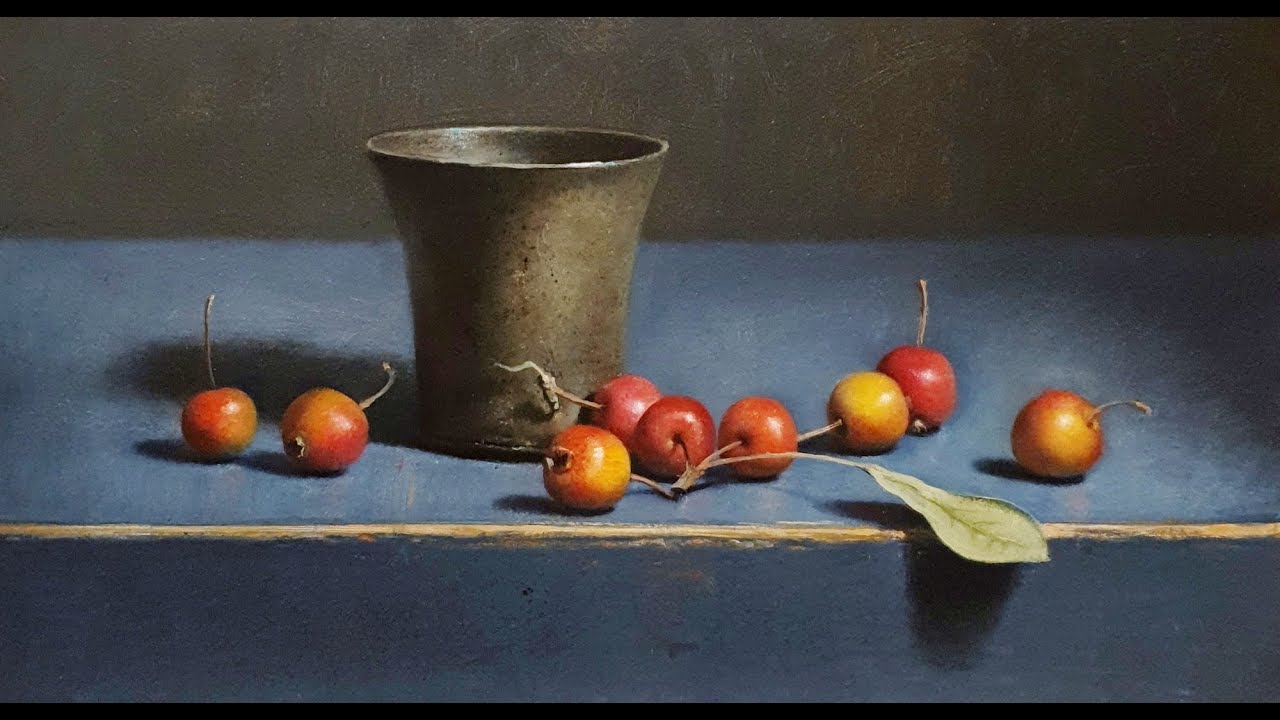 Old master instpired still life painting - YouTube