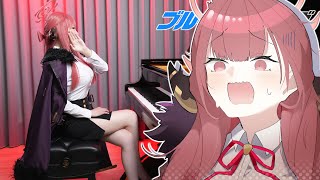 Blue Archive Meme Song「Unwelcome School」INSANE Piano Cover！🌶️Aru's Piano🌶️ โน้ตเพลง