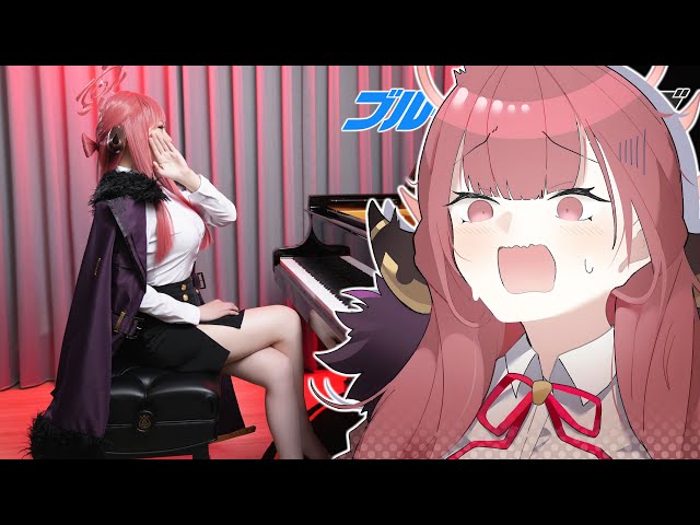 Blue Archive Meme Song「Unwelcome School」INSANE Piano Cover！🌶️Aru's Piano🌶️ class=