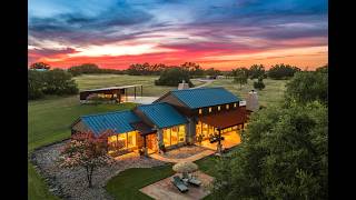 This 98 Acre Texas Ranch Has a Spring-Fed Creek, 6 Ponds & a Luxury Home