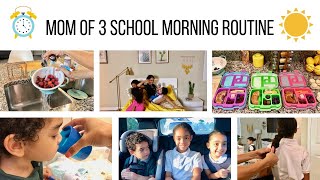 OUR SCHOOL MORNING ROUTINE \/\/ MOM OF 3 SCHOOL MORNING ROUTINE \/\/ Jessica Tull