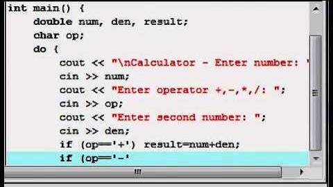 Learn Create Calkulator Using C++ Programming