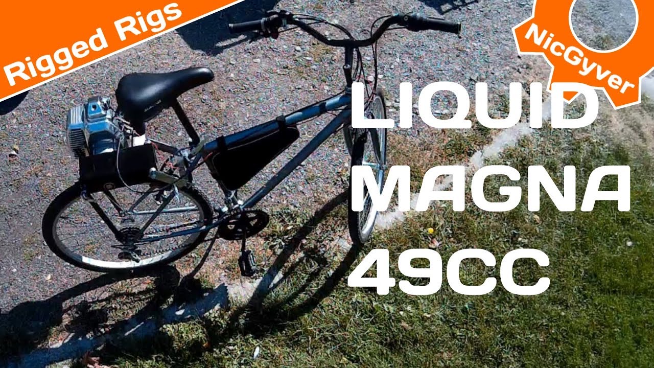 Magna Ride On Rigged Riding - 49cc Magna Moped Test Ride - YouTube