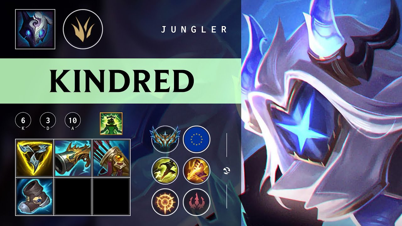 Kindred Jungle vs Evelynn - EUW Challenger Patch 26.01