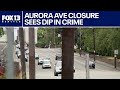 Aurora Avenue temporary closure sees drop in crime
