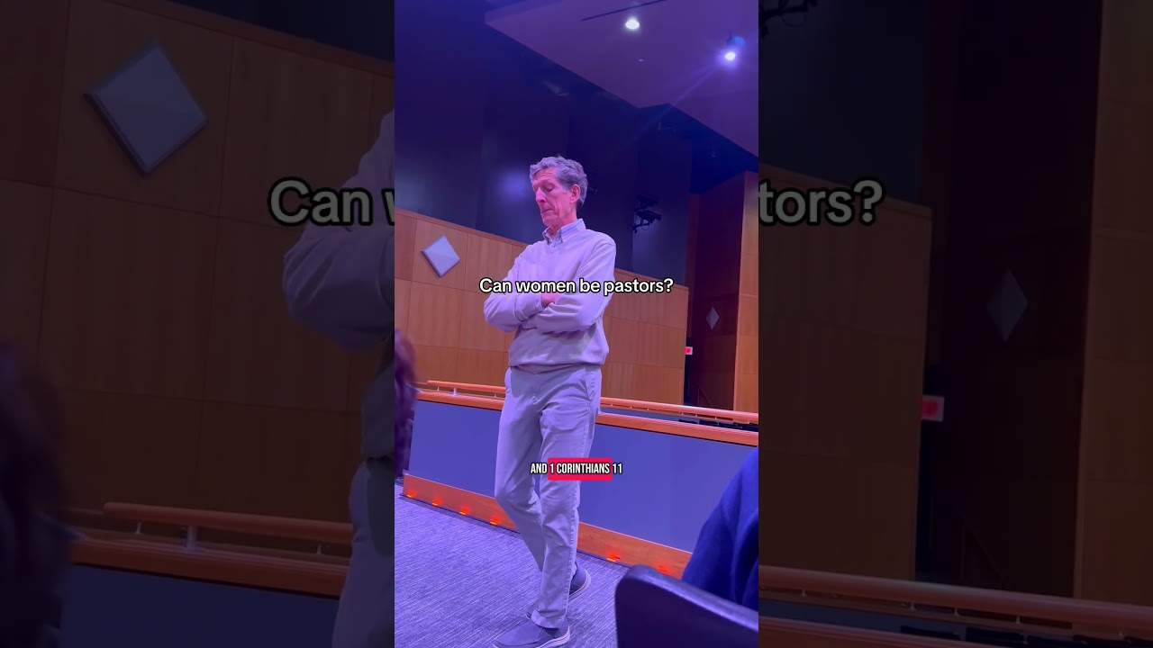 Cliffe Nechtle answers on "Can women be a Pastor?"  