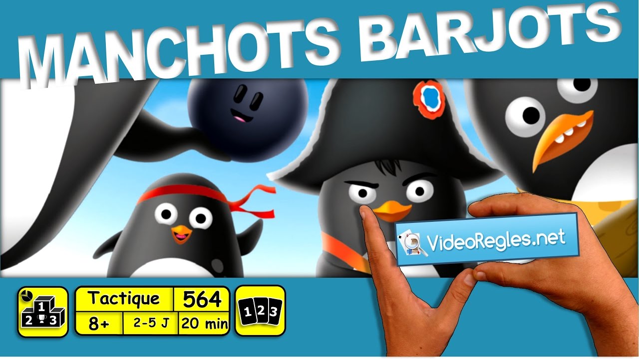 Vidéorègle jeu de société " Manchots Barjots " par Olaf (#564) - YouTube