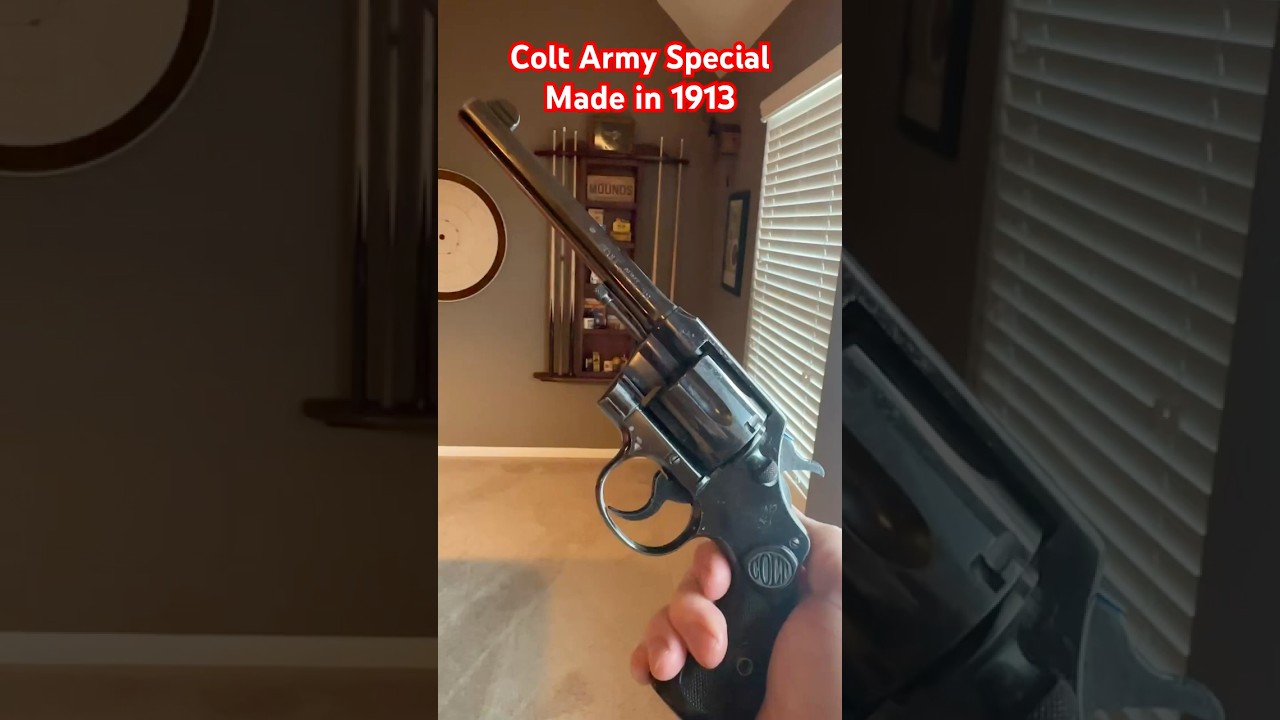 Colt Army Special .38 Revolver 