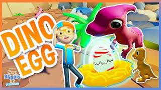 blippi dino pet how to series blippi roblox educational videos for kids