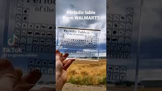 a periodic table from WALMART?? Can we do it? chemistry class experiment screenshot 3