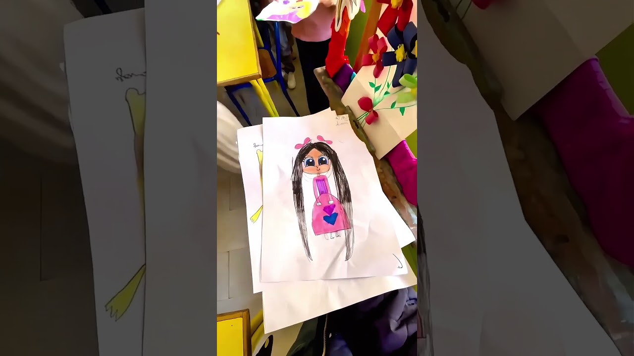 Dibujar solo con lo que ven los ojos #art #challenge