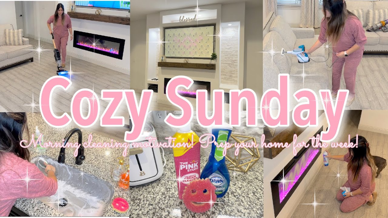 NEW! SUNDAY MORNING RESET ROUTINE | CLEAN WITH ME | CLEANING MOTIVATION ...