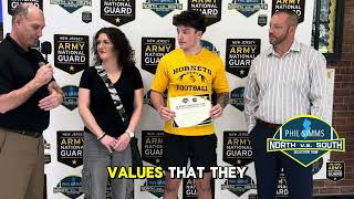 Darien Iannacone Honored | Hanover Park HS | Phil Simms North vs South All-Star Selection Tour