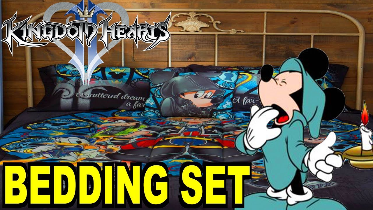 Kingdom Hearts Stained Glass Bedding Set Details You Kingdom Hearts Stained Glass Bedding Set Details