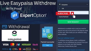 Expert Option Live Easypaisa Withdrew With Live Proof 2022#expertoption#kabirusama.