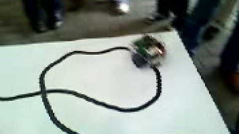 My BOE-BOT won the "LINE FOLLOWER COMPETITION"@ADW