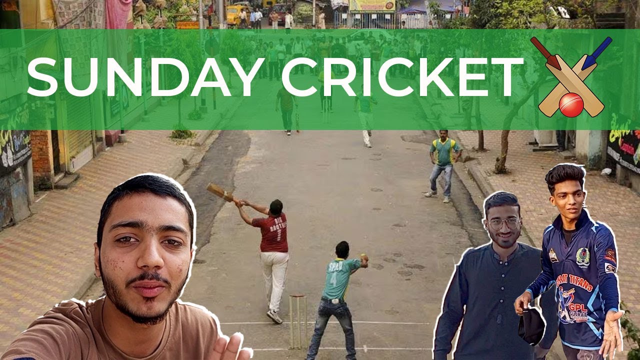 Street Cricket Tournament at its Best || Wo bhi sunday ko || 😍🏏|| Tayyab_k_Vlog