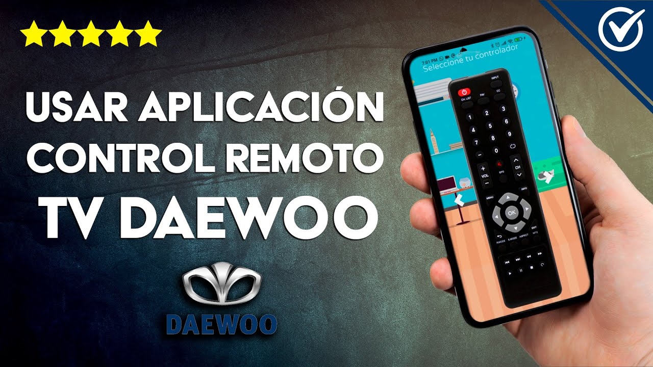 mañana Estribillo rueda Cómo Descargar y usar la Aplicación de Control Remoto para TV Daewoo -  YouTube