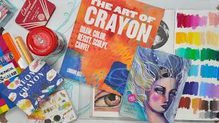 76 year old Crayons in action and art chat!
