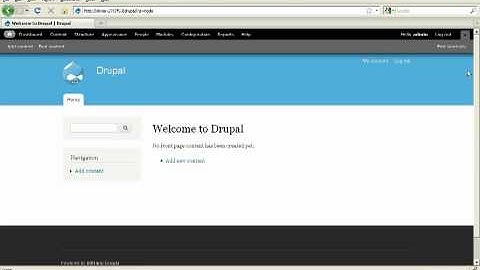 01-05.How to install Drupal like a desktop application in Windows - 5.30m