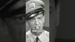 The Andy Griffith Show: Barney says that he has a body of a judo fighter and his hands are deadly