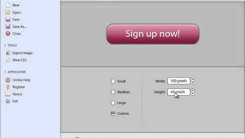 ShoutDesigner:  Button Creator Software