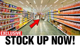 These 15 Grocery Products To BUY IMMEDIATELY Before Next Month!