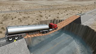 Cars vs Suspension Bridge #1 – BeamNG.Drive screenshot 5