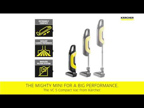 VC 5 Compact მშრალი წმენდის მტვერსასრუტი