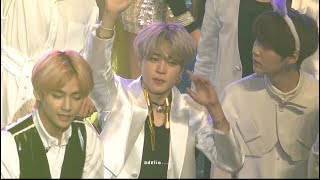 181228 가요대축제 엔딩 아모르파티 방탄소년단 BTS 지민 JIMIN focus.