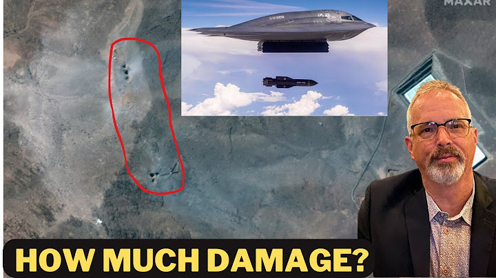 Satellite Methods that could be used for Fordow Bomb Damage Assessment