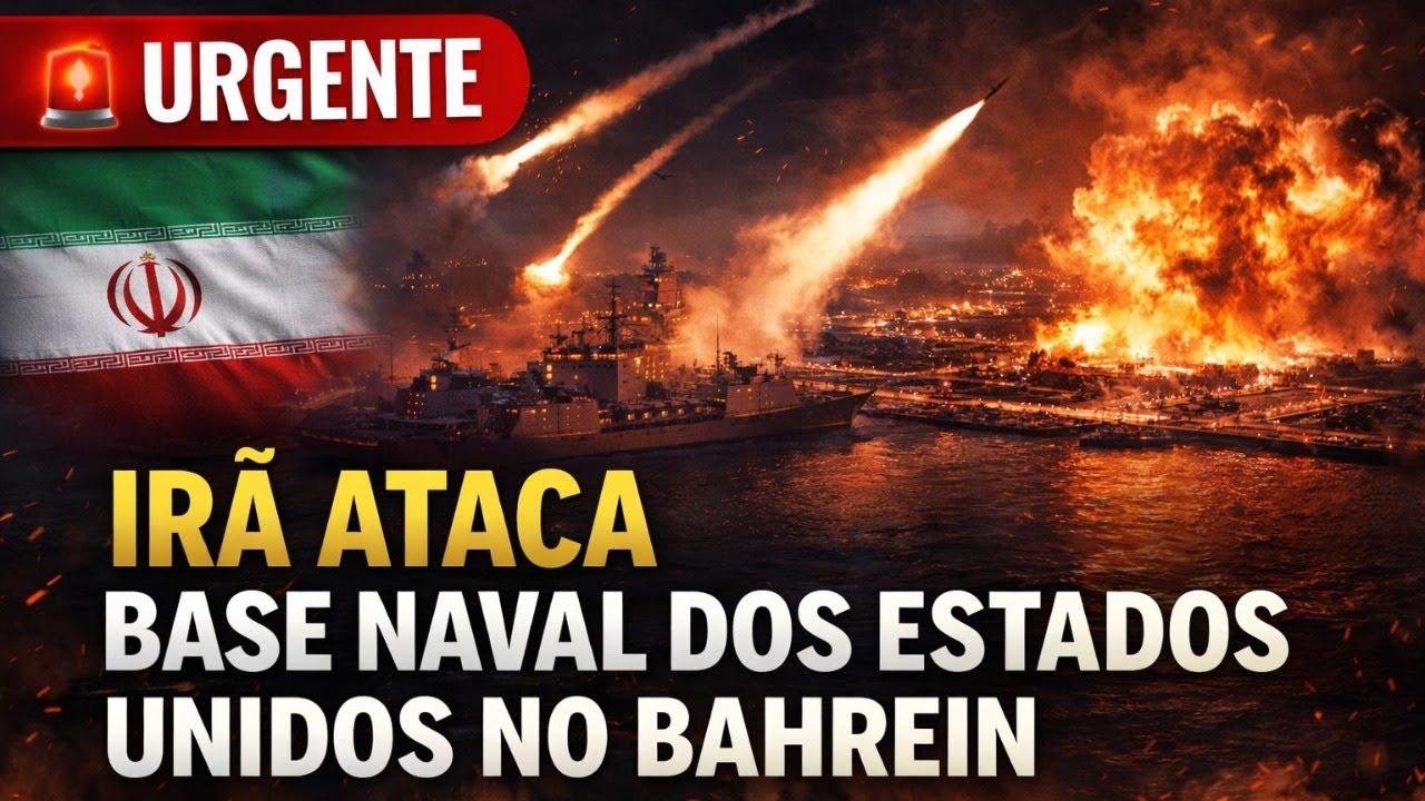 URGENTE| IRÃ ATACA BASE NAVAL DOS EUA NO  BAHREIN