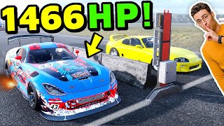 Joined A Drag Race With 1466Hp Viper - Carx Drift Racing