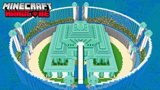 J'ai TRANSFORMÉ un TEMPLE de L'OCÉAN sur Minecraft Hardcore