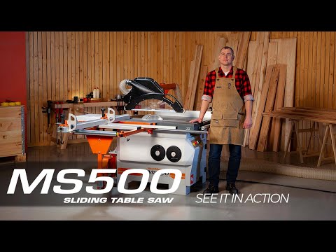 Wood-Mizer MS500 Sliding Table Saw | See it in Action | Wood-Mizer Europe