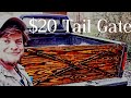 DIY Truck Tail Gate - Wooden