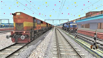 Dual WDM 3D Couple with Python Freight Train | ثنائي WDM 3D مع قطار الشحن بايثون