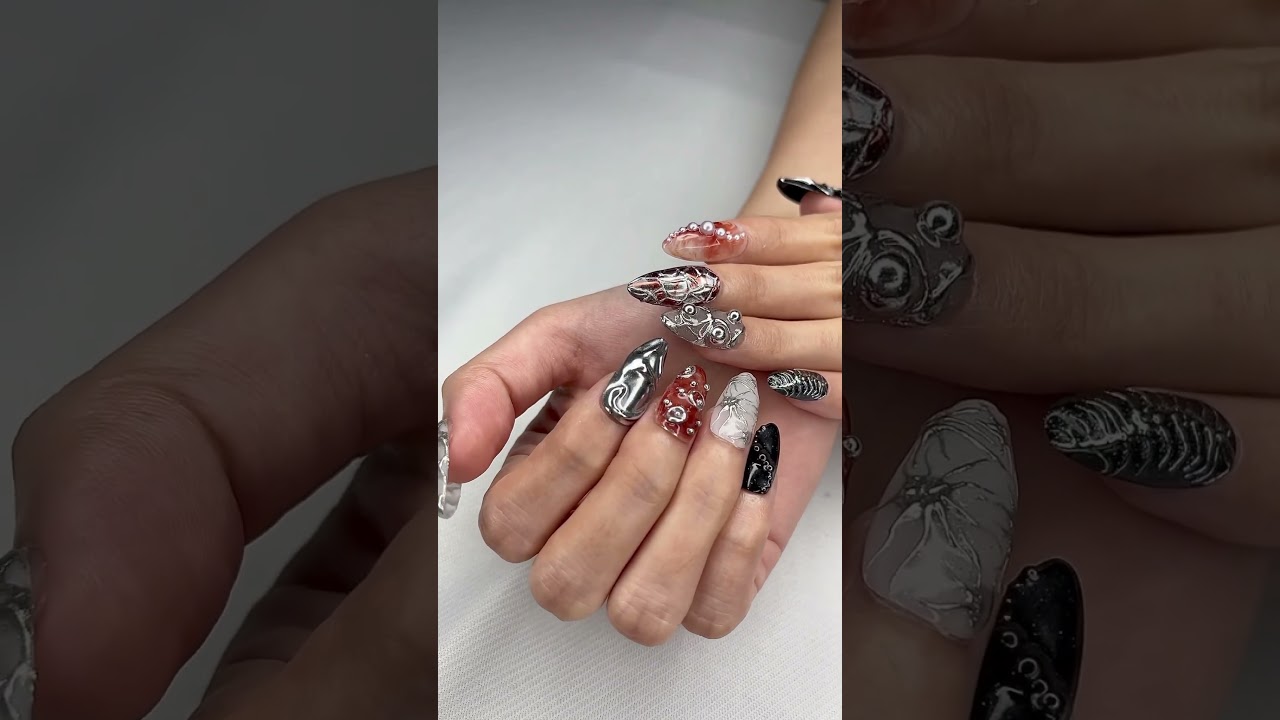 Exquisite Handmade Nails | Create Unique Nail Sets at Home| press on nail 