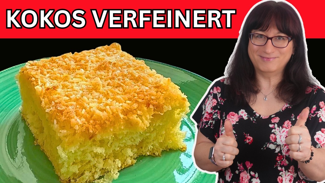 Buttermilchkuchen mit Kokos zum Verlieben