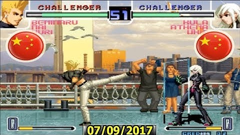 KOF 2002 - Ya Wang (丫王) VS. Xiaohai (小孩) FT15 [07/09/2017]