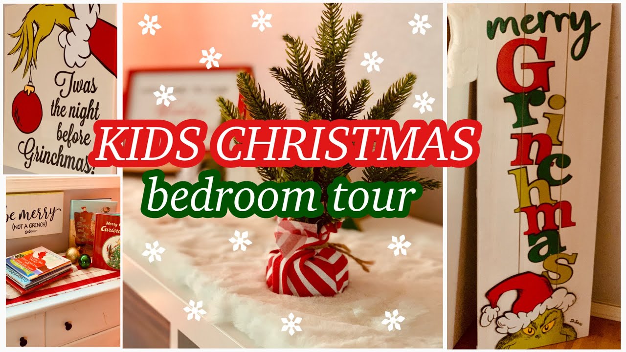 CHRISTMAS CLEAN AND DECORATE MY KIDS BEDROOM | 2020 CHRISTMAS ...