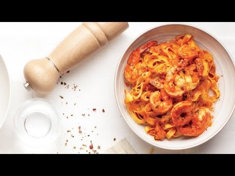 How to Cook Shrimp Vodka Pasta | MyRecipes