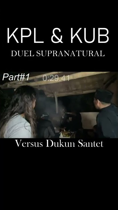 KANG UJANG BUSTHOMI / KI PRANA LEWU VS DUKUN SANTET PART 1 #shorts
