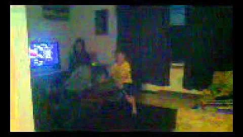 My nephews dancing