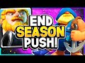 END SEASON TOP LADDER GRIND with RG CYCLE! - CLASH ROYALE