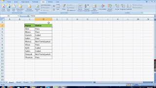 How to Apply Filter in MS Excel Data (Malayalam Version) screenshot 4